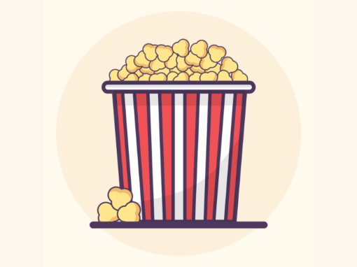 Un caillou dans un paquet de popcorn